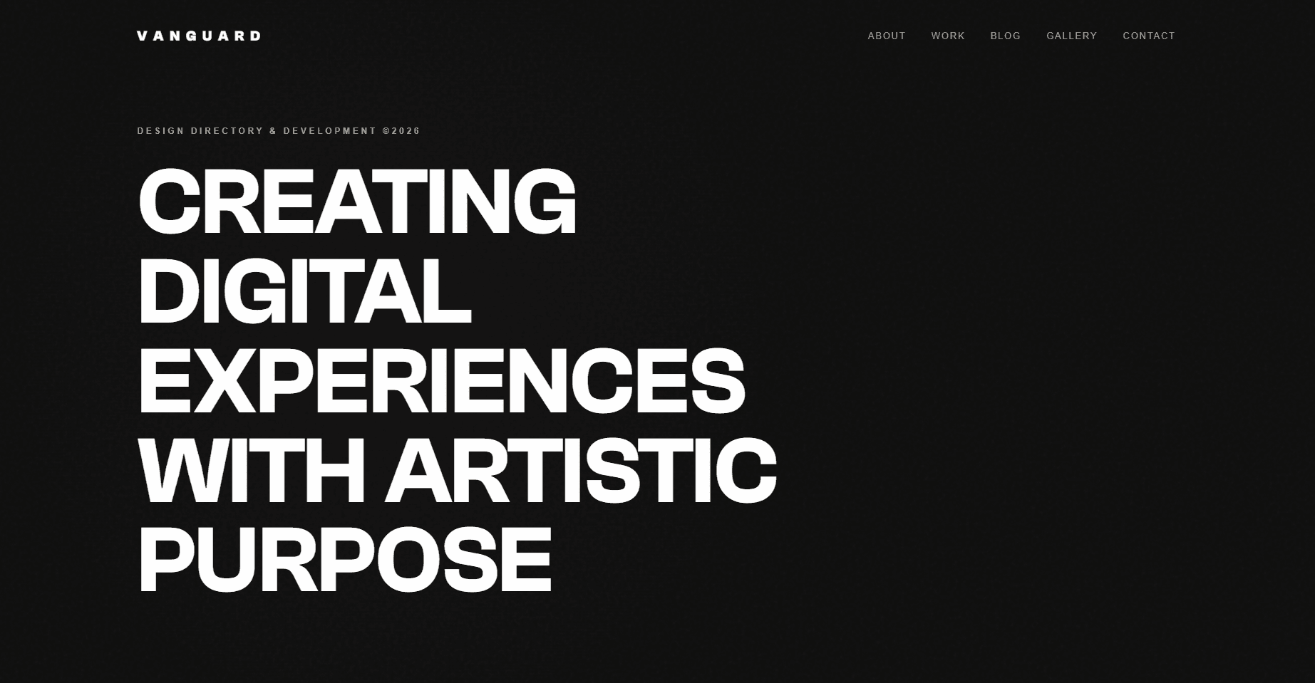 Modern Editorial Portfolio
